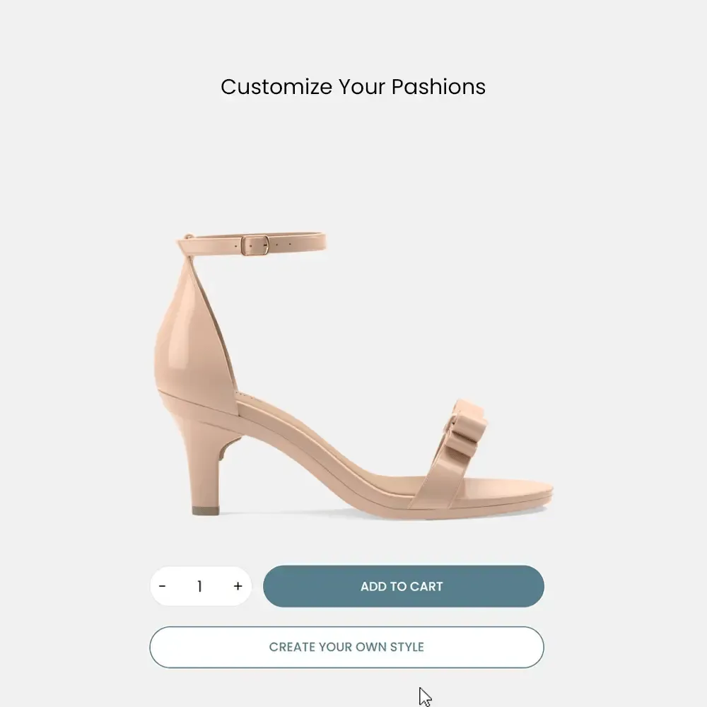 The Pashionista - Sand Patent Bow   Stiletto Heel Kit 3 Sand - FINAL SALE