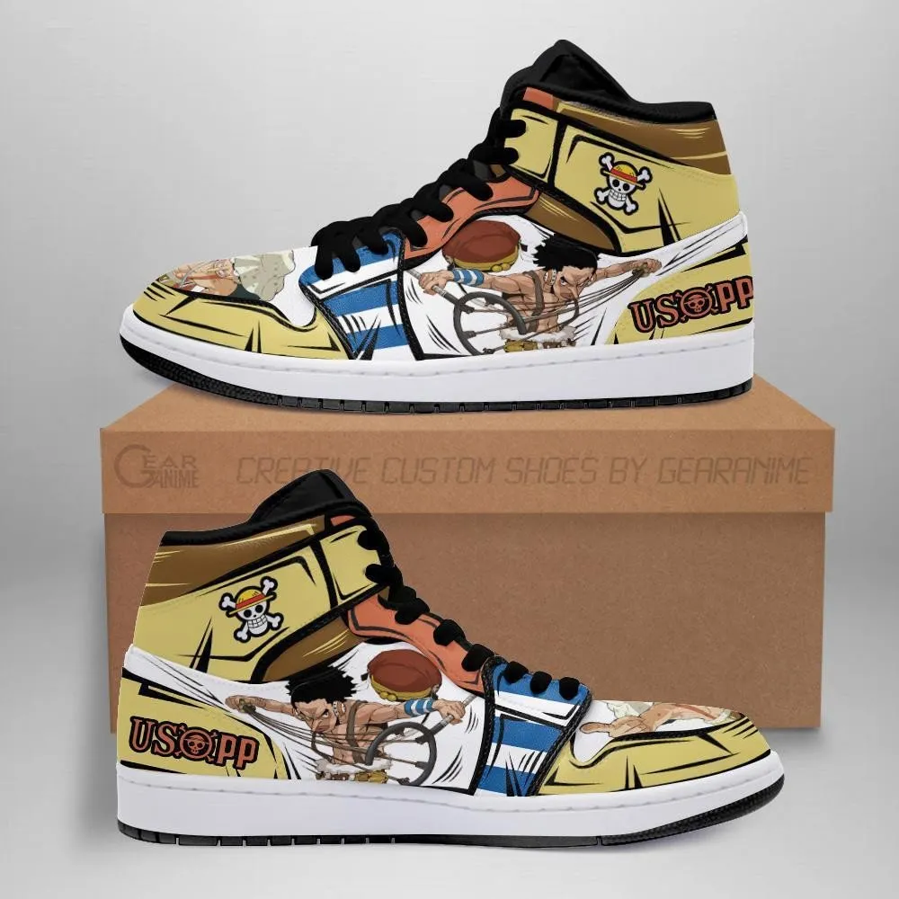 The Sniper Usopp Sneakers Custom Anime OP Shoes