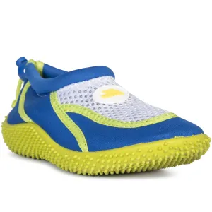 Trespass Kids Squidder Slip On Breathable Water Shoes - Blue