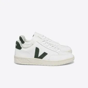 VEJA V-12 Leather Sneakers  | White Cyprus