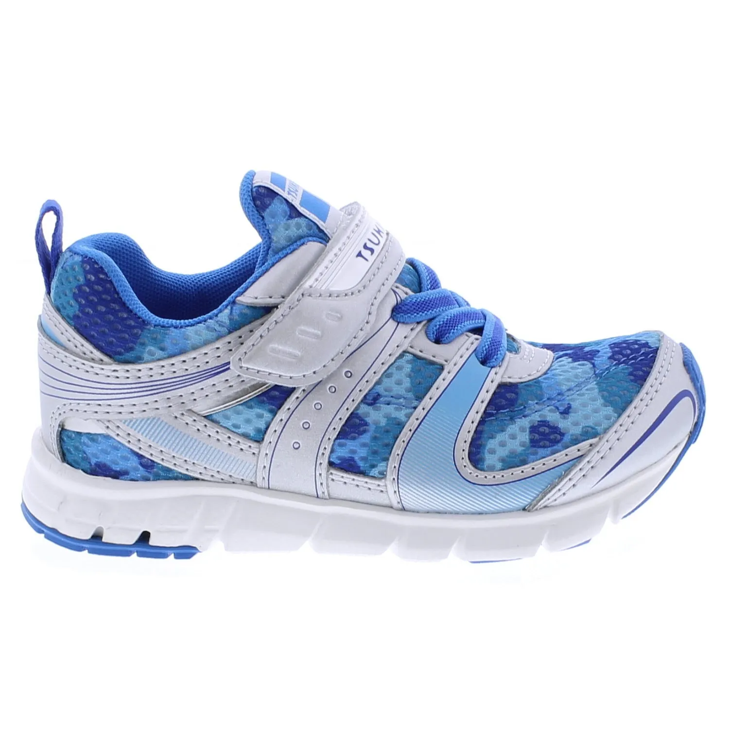 Velocity Kid's Athletic Trainer - Silver/Camo Blue