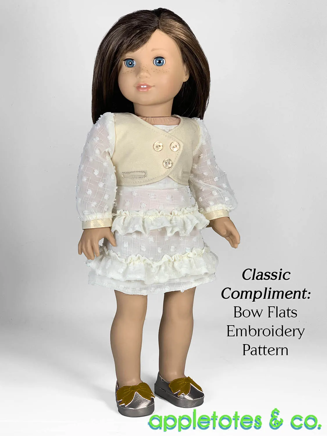 Victoria Dress 18 Inch Doll Sewing Pattern