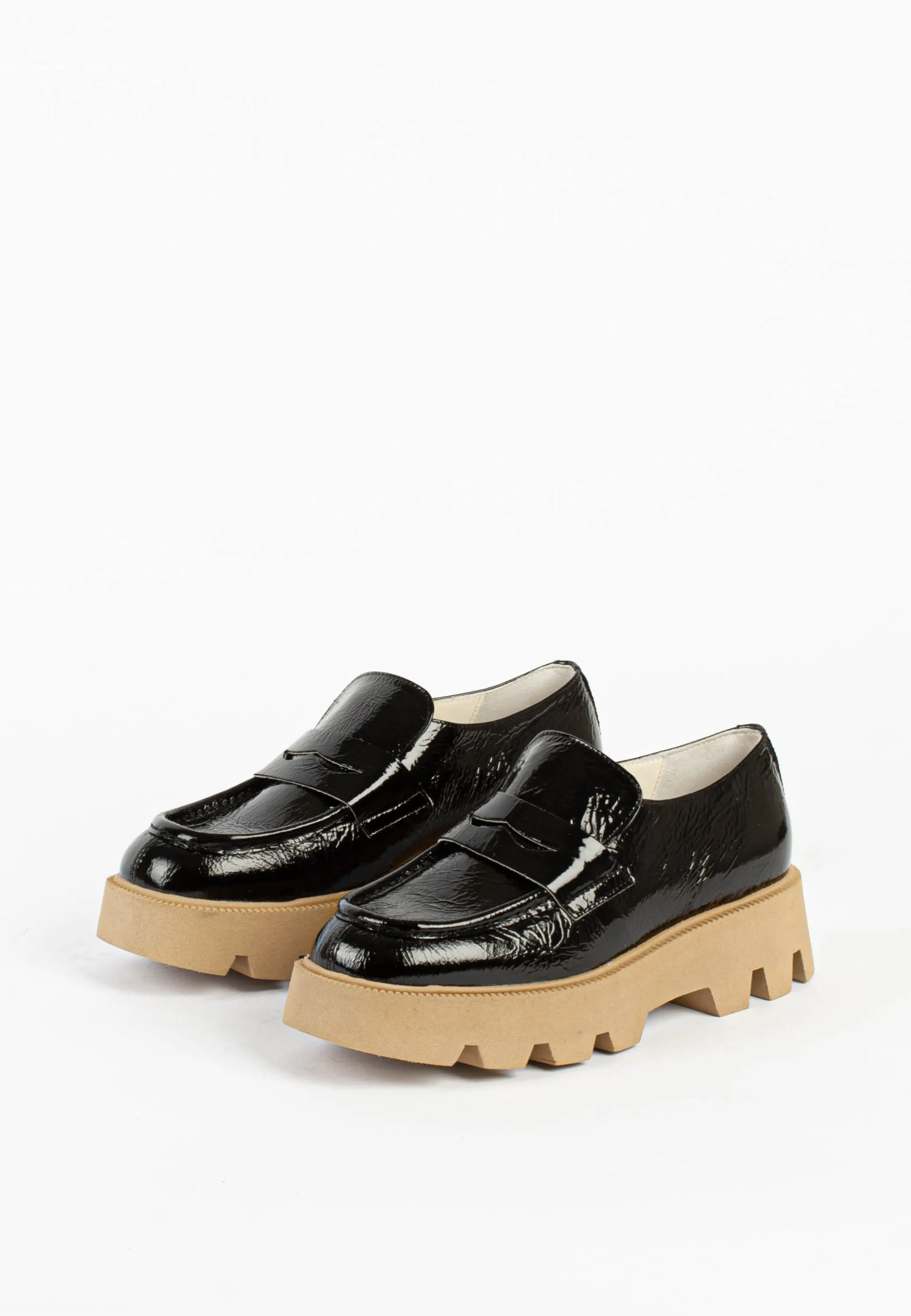 William Black Brown Chunky Loafers