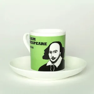 William Shakespeare espresso cup