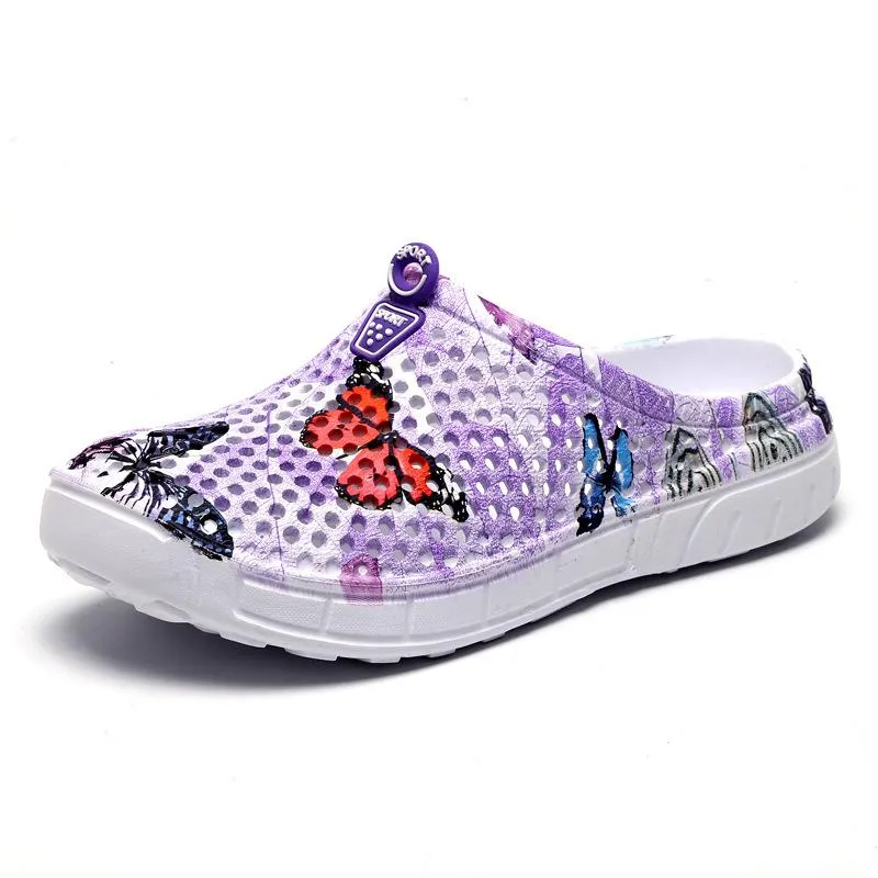 Women's summer hollow out beach slide water shoes