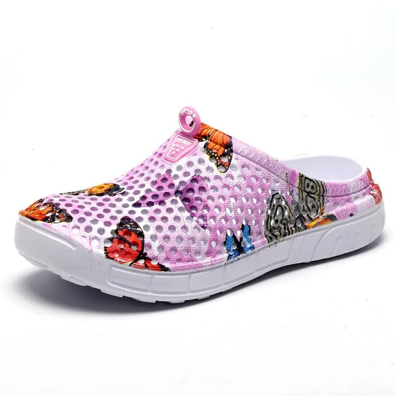 Women's summer hollow out beach slide water shoes