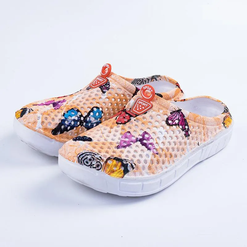 Women's summer hollow out beach slide water shoes