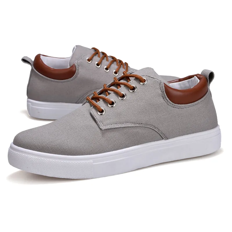 xiangtuibao   New Arrival Canvas Shoes Men Spring Summer Casual Canvas Shoes For Men Flats Men Shoes Driving Sneakers Men Shoes