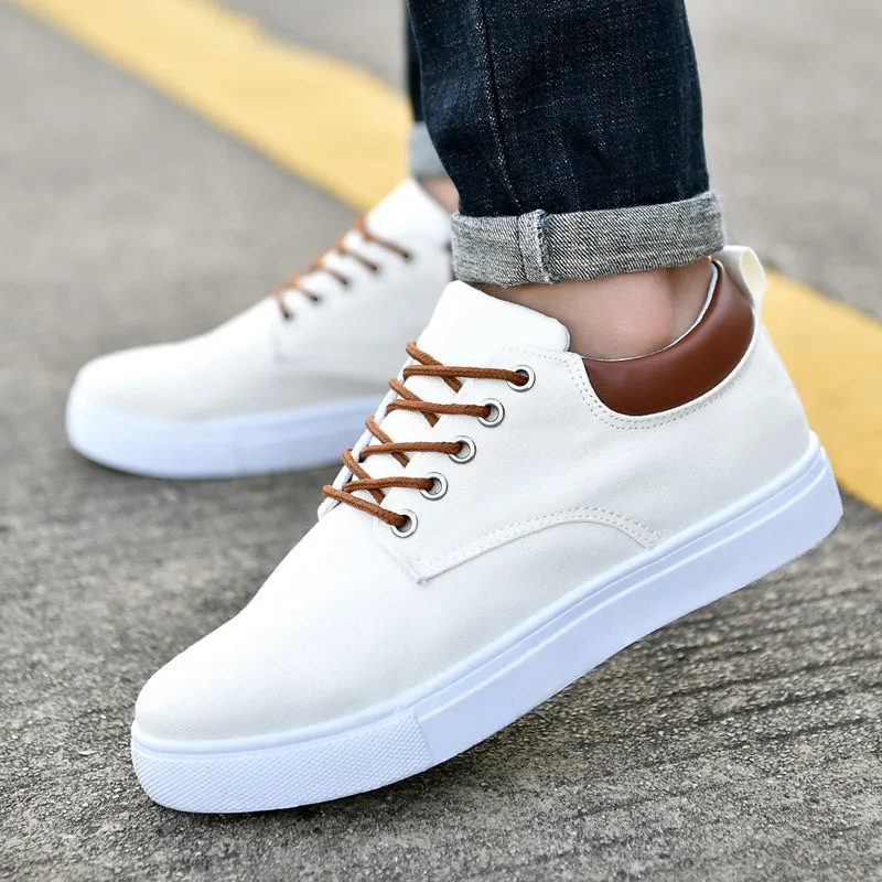 xiangtuibao   New Arrival Canvas Shoes Men Spring Summer Casual Canvas Shoes For Men Flats Men Shoes Driving Sneakers Men Shoes